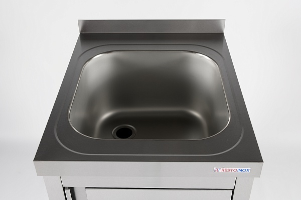 Ванна моечная цельнотянутая одинарная закрытая RESTOINOX ВМЦЗ-1/6/7-Б