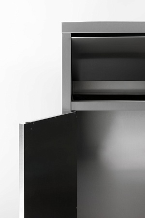 Мусорный бак для фуд корта RESTOINOX МБНФ-2-5/5/12.5