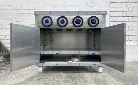 Стол-тумба с диспенсерами для стаканов RESTOINOX СПЗРД4-10/7-Б