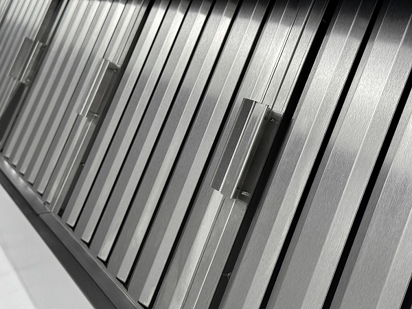 Зонт вытяжной пристенный с подсветкой RESTOINOX ЗВПКП-28/12