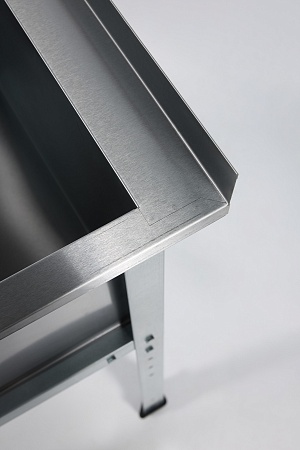 Ванна моечная двухсекционная RESTOINOX ВМС-2/7-Б-ЭК