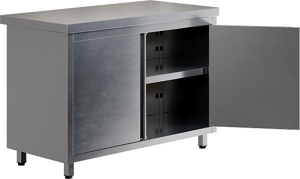 Стол производственный с распашными дверьми RESTOINOX СПЗР-8/6