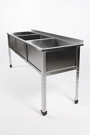 Ванна моечная трехсекционная RESTOINOX ВМС-3/6-Б-ЭН