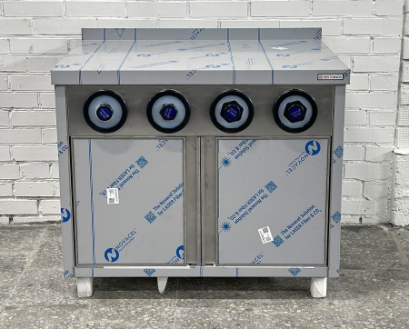 Стол-тумба с диспенсерами для стаканов RESTOINOX СПЗРД4-12/6-Б