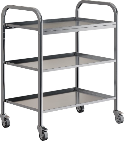 Тележка сервировочная RESTOINOX ТС-3-8/5