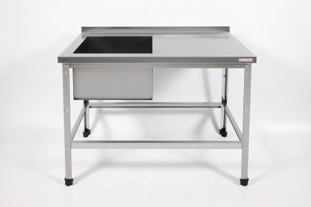 Ванна моечная с рабочей поверхностью RESTOINOX ВМСР/1-13/7-БЛО-ЭН