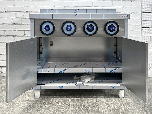 Стол-тумба с диспенсерами для стаканов RESTOINOX СПЗРД4-12/7-Б