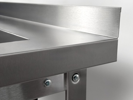 Ванна моечная с рабочей поверхностью RESTOINOX ВМСР/1-12/7-БПП-ЭН