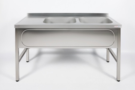 Ванна моечная цельнотянутая RESTOINOX ВМЦ-2/17/7-БП