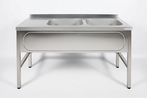 Ванна моечная цельнотянутая RESTOINOX ВМЦ-2/17/7-БП