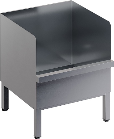 Ванна моечная моповая RESTOINOX ВММ-1/8-3Ф фартук с 3-х сторон