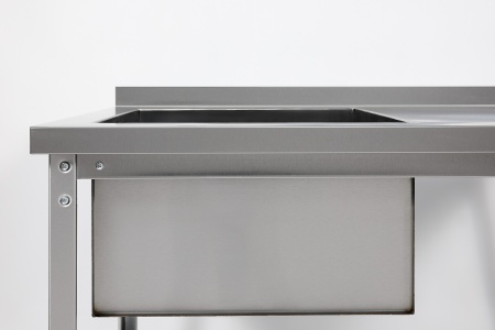 Ванна моечная с рабочей поверхностью RESTOINOX ВМСР/1-13/7-БЛО-ЭН