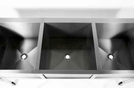 Ванна моечная трехсекционная RESTOINOX ВМС-3/7-ЭЦ