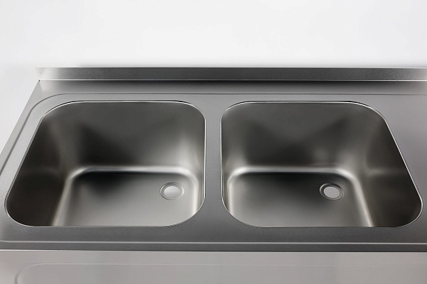 Ванна моечная цельнотянутая RESTOINOX ВМЦ-2/16/6-БЛ