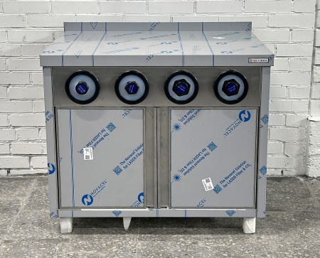 Стол-тумба с диспенсерами для стаканов RESTOINOX СПЗРД4-10/6-Б