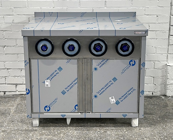 Стол-тумба с диспенсерами для стаканов RESTOINOX СПЗРД4-10/6-Б