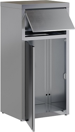 Мусорный бак для фуд корта RESTOINOX МБНФ-1-5/5/12.5