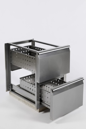 Стол холодильный RESTOINOX SHS-1122SN-B (2 дв.+4 ящ.)