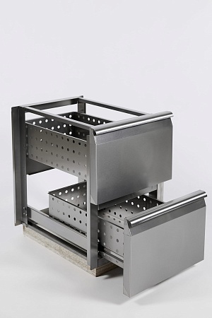 Стол холодильный RESTOINOX SHS-1122SN-B (2 дв.+4 ящ.)