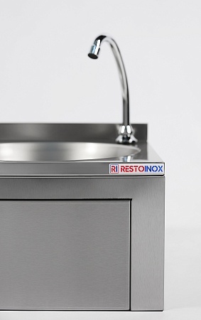 Рукомойник настенный коленный RESTOINOX РНКXГ-40/40-Б