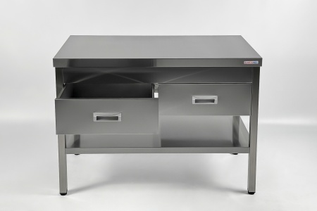 Стол производственный с выдвижными ящиками RESTOINOX СПЯ-12/7-П