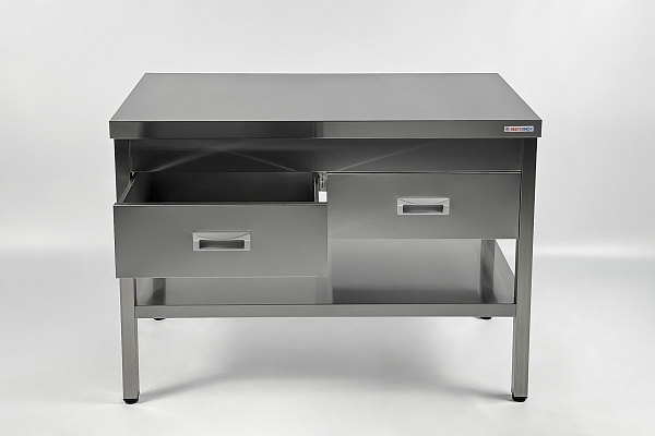 Стол производственный с выдвижными ящиками RESTOINOX СПЯ-12/7-П