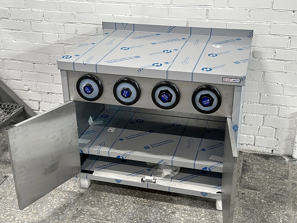 Стол-тумба с диспенсерами для стаканов RESTOINOX СПЗРД4-12/6-Б